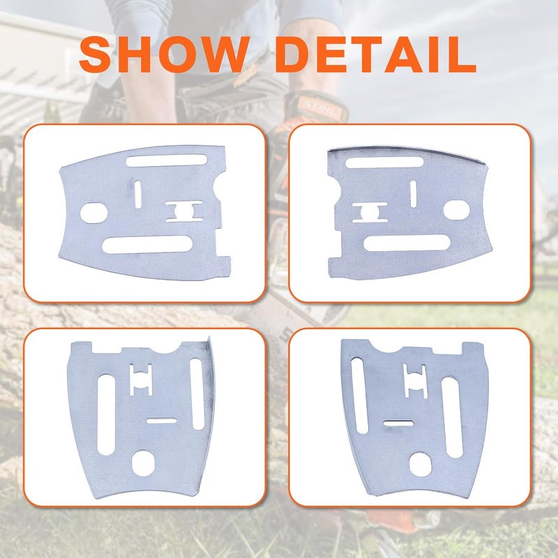 Mtanlo Chain Adjusting Screw Tensioner & Inner Plate For Jonsered 625 630 670 2077 2083, Chain Tensioner Protection Plate - Image 5